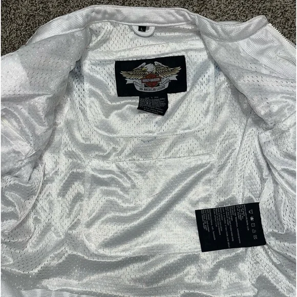 Women’s Large Harley Davidson Riding Jacket - Picture 4 of 9